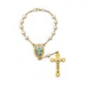  O.L. OF THE HIGHWAY AUTO ROSARY IMITATION PEARL BEADS 